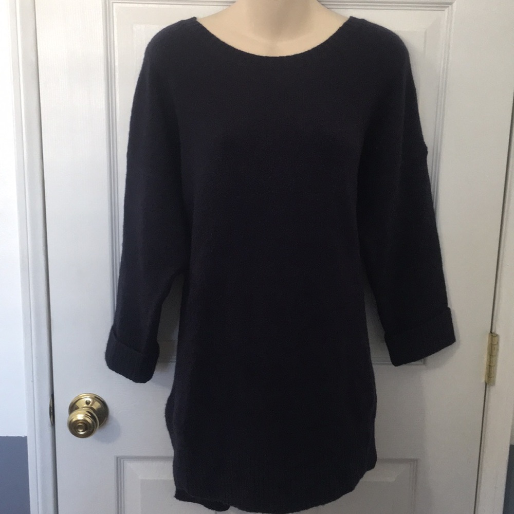 NWT Ann Taylor oversized dark blue sweater size L